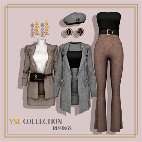 ysl ss19 collection|sims 4 rimings ysl collection.